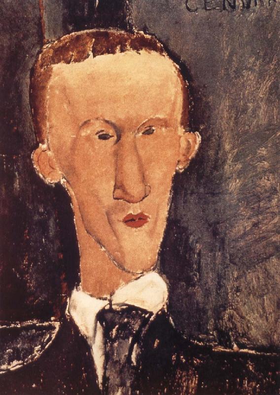 Amedeo Modigliani Portrait of Blaise Cendras oil painting image